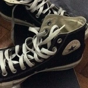 Black Hightop Converse